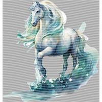 Rainbow Horse-RH 283